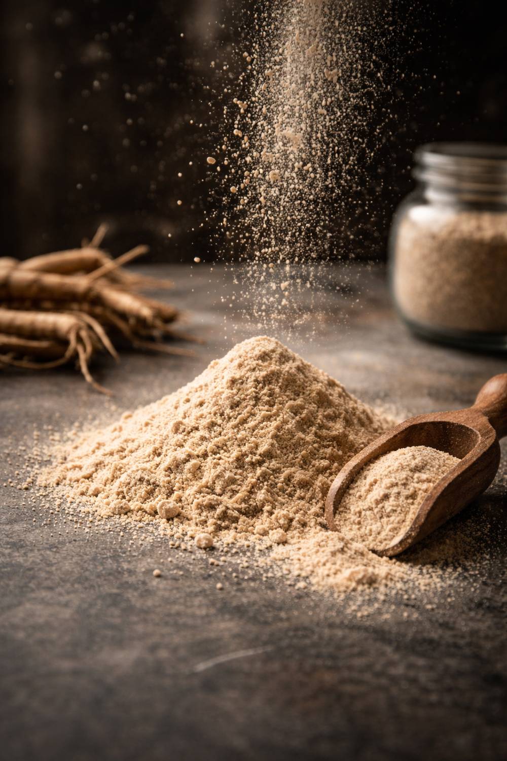 asvaganda-skoni Ασβαγκάντα Σκόνη ΒΙΟ - Image 1