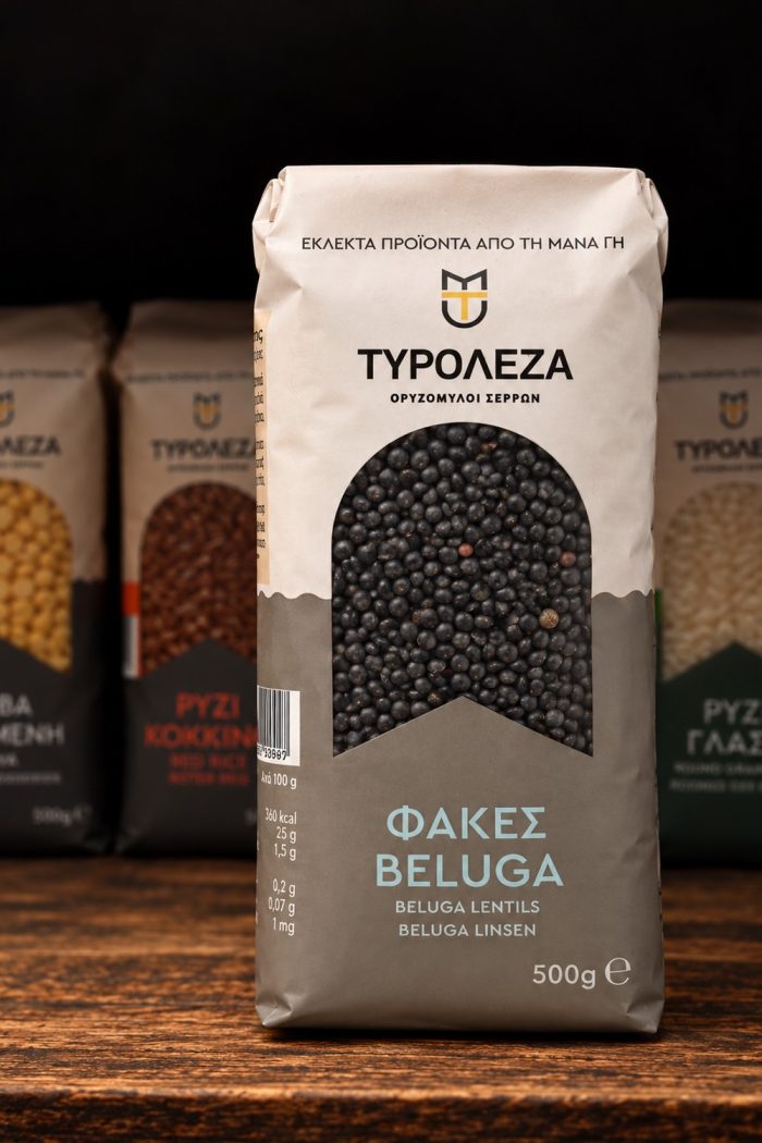 Φακές Beluga ΤΥΡΟΛΕΖΑ 500 g