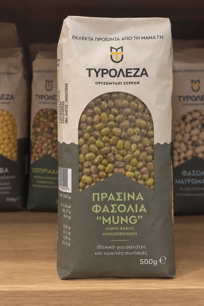 Πράσινα φασόλια mung ΤΥΡΟΛΕΖΑ 500 g